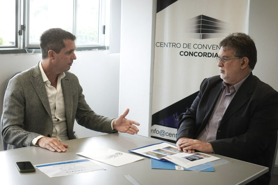 Cresto monitorea las obras en Concordia