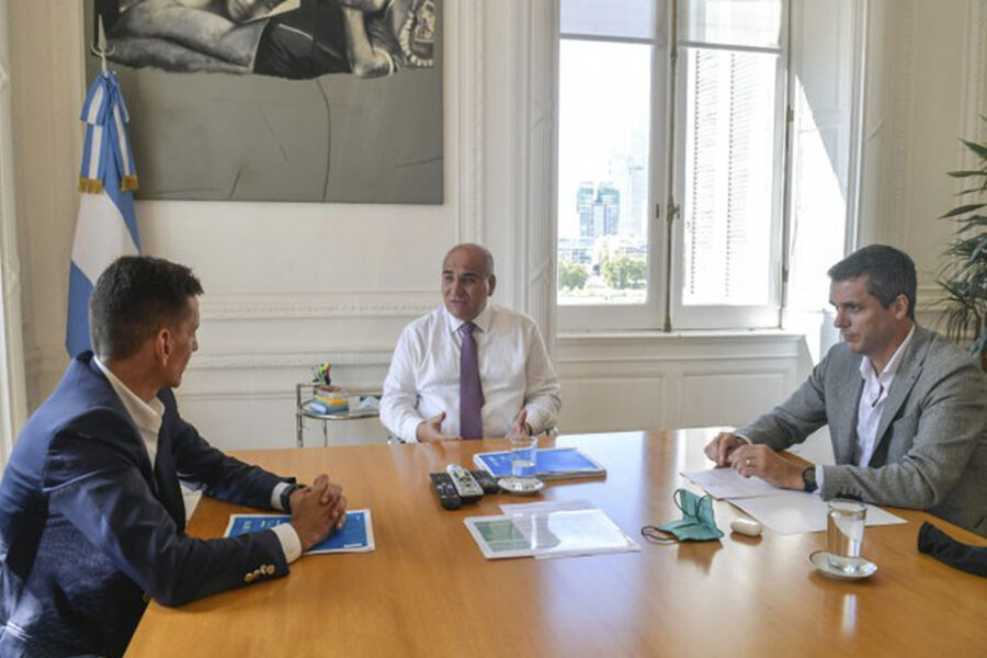 Cresto remarcó la federalización de la obra pública