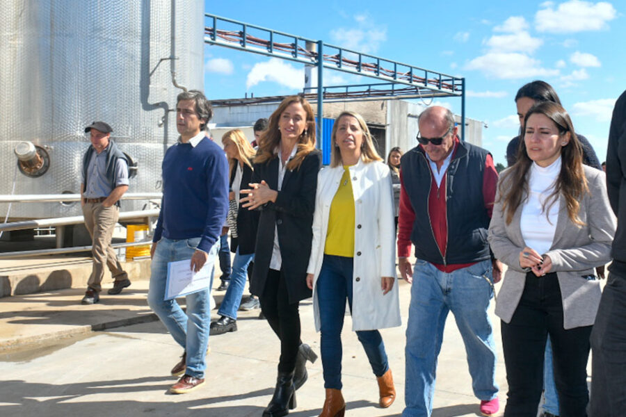 Stratta recibió a Tolosa Paz y se reunieron con empresarios