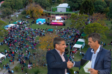 Cresto adelantó obras en la celebración de Cerrito