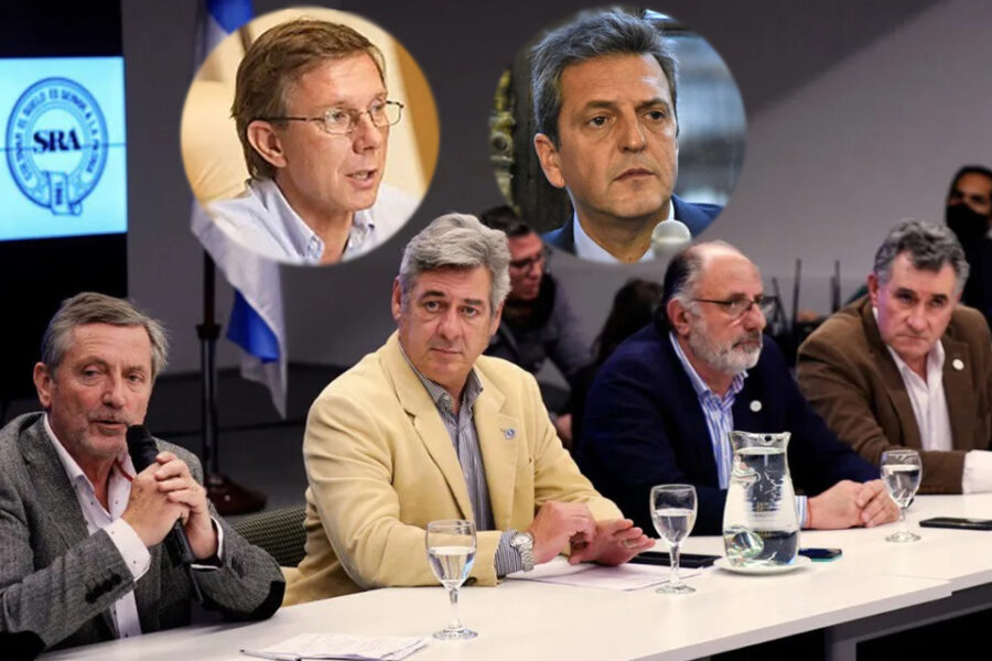 Bahillo concertó la primera reunión de Massa con el campo