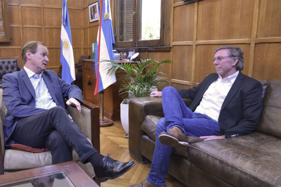 Bordet y Bahillo repasan agenda y buscan recursos