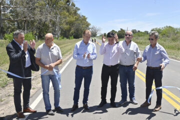 Maciá recibió obras por 800 millones de pesos