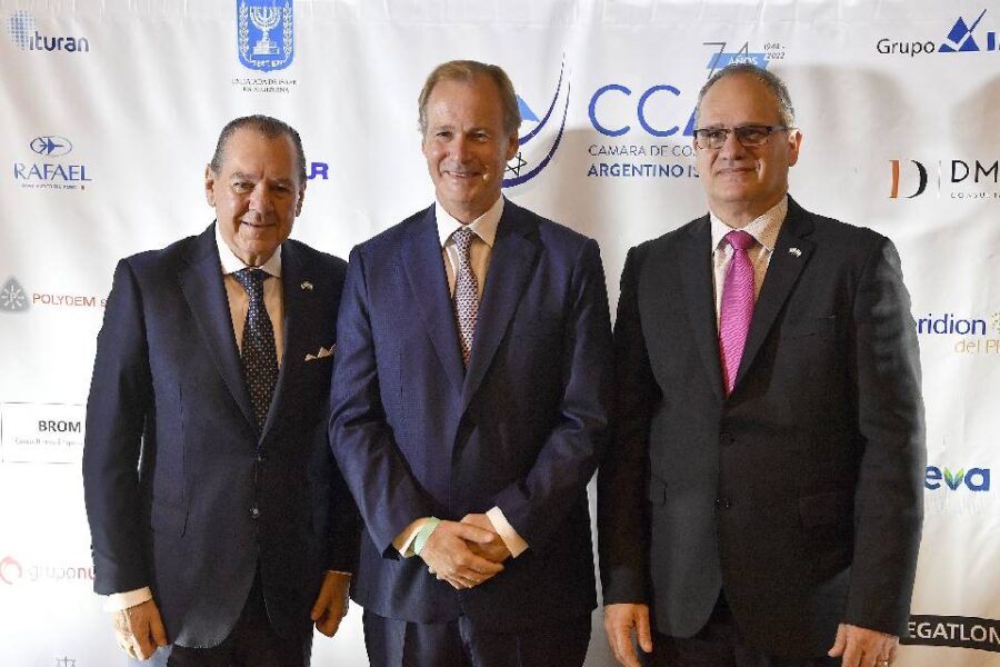 Tras la salida de Urribarri de la embajada Israel distinguió a Bordet