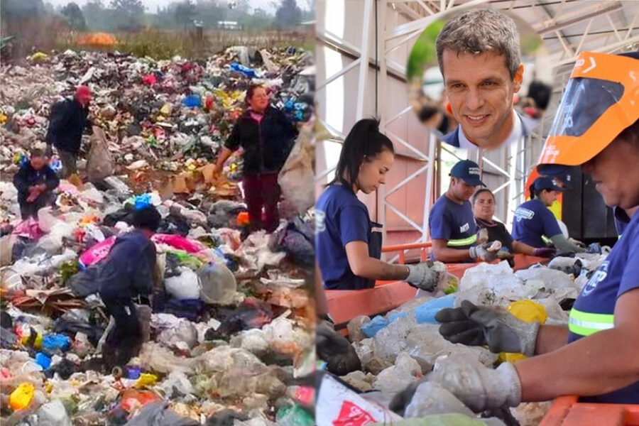Concordia transformó un basural a cielo abierto en una planta de reciclado