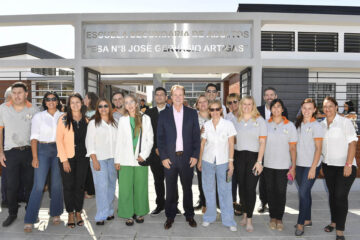 Bordet inauguró el último ciclo lectivo de su gestión