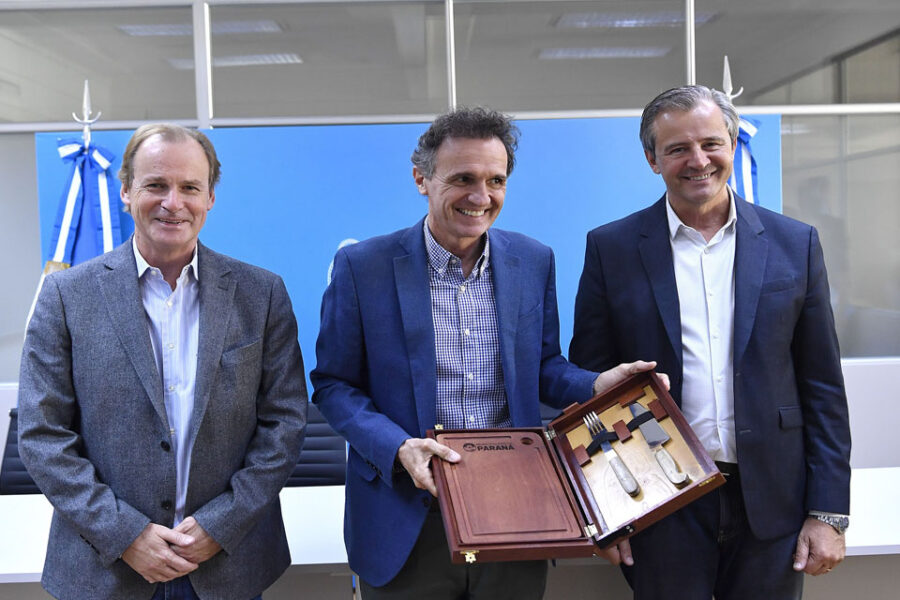 Bordet y Bahl analizan  obras para la provincia junto a nación