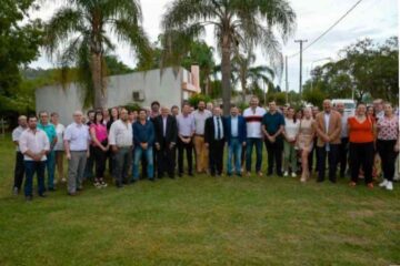 Kueider y Cresto expusieron sobre los proyectos que benefician a Entre Ríos