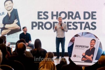 “Despertar”, el libro de Gainza que proyecta Paraná