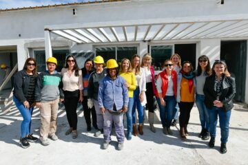 Stratta destacó el avance de las mujeres en la construcción