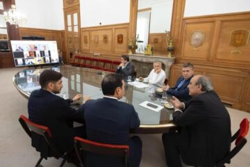 (Mención a Entre Ríos) Francos se reunió virtualmente con los gobernadores para invitarlos a ver a Milei en la Rosada el próximo marte