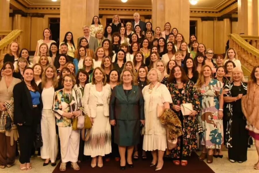 (Mención a Frigerio) La Asociación de Mujeres Jueces de Argentina celebró su 30° aniversario