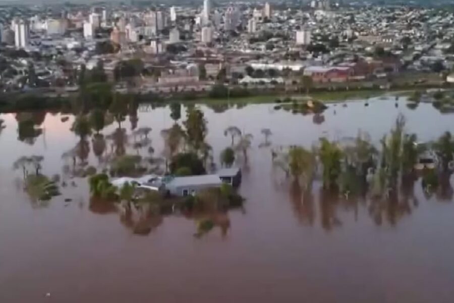 “Estamos desamparados”: crece la preocupación en Concordia tras la crecida del río Uruguay