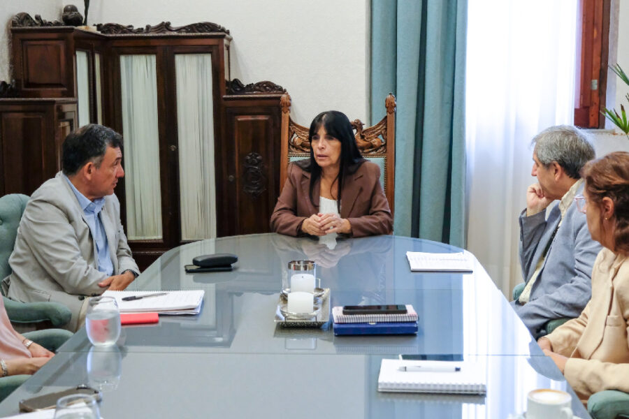 Mientras Frigerio se reunió con Lauritto, Aluani recibió a Oliva