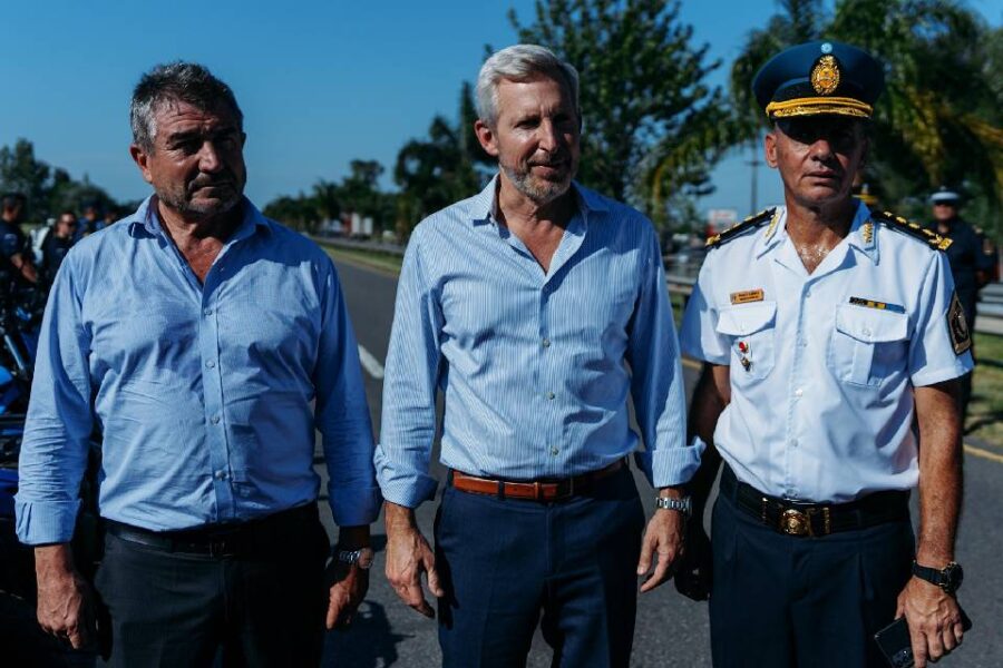 Frigerio deriva autos oficiales a Seguridad