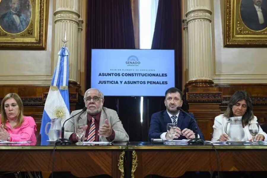 (Mención al entrerriano Kueider) El oficialismo hará un nuevo intento en el Senado para avanzar con el dictamen de la Boleta Única de Papel