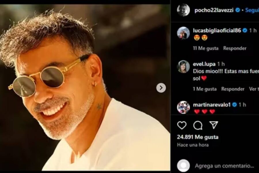 (En Entre Ríos) Las nuevas fotos de Lavezzi en pleno tratamiento que despertaron los mensajes de aliento de ex compañeros de la Selección