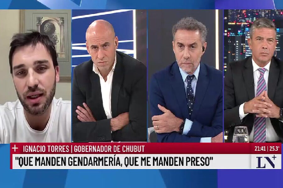 (Mención a Frigerio) La respuesta de Nacho Torres a Milei: “Que me manden a Gendarmería, que me metan preso”
