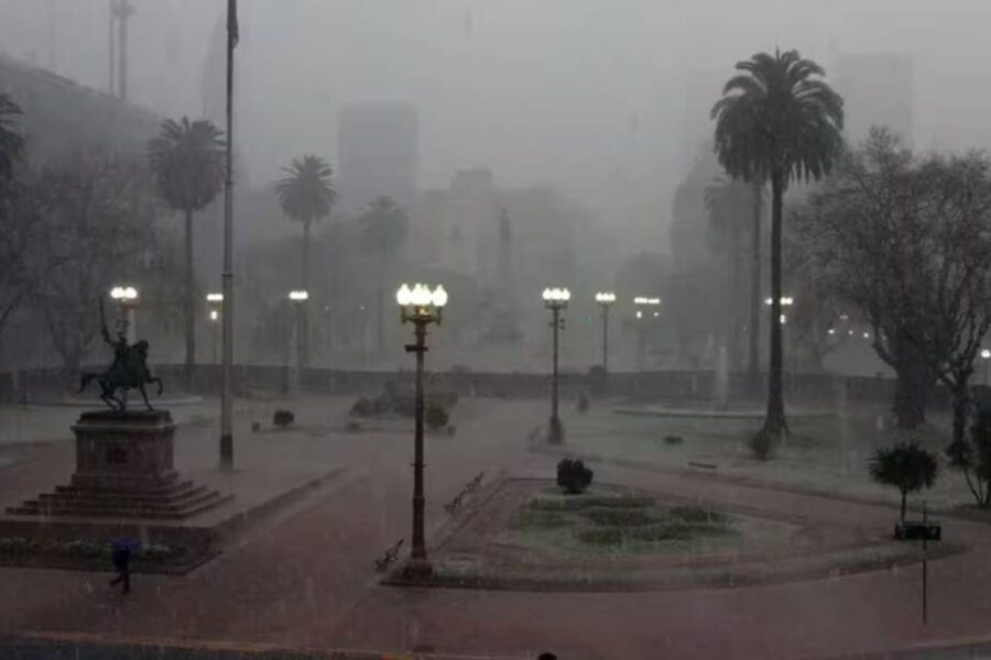 (Mención a Entre Ríos) Hay alerta amarilla por tormentas en 9 provincias