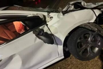 (En Entre Ríos) Con 16 años manejaba por la ruta, chocó y murieron un padre de 33 y su hijo de 8