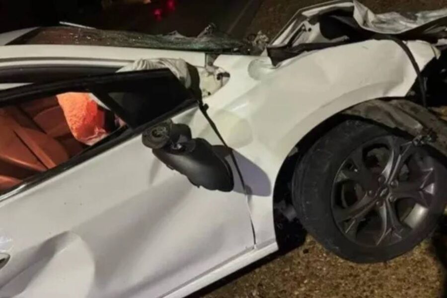 (En Entre Ríos) Con 16 años manejaba por la ruta, chocó y murieron un padre de 33 y su hijo de 8