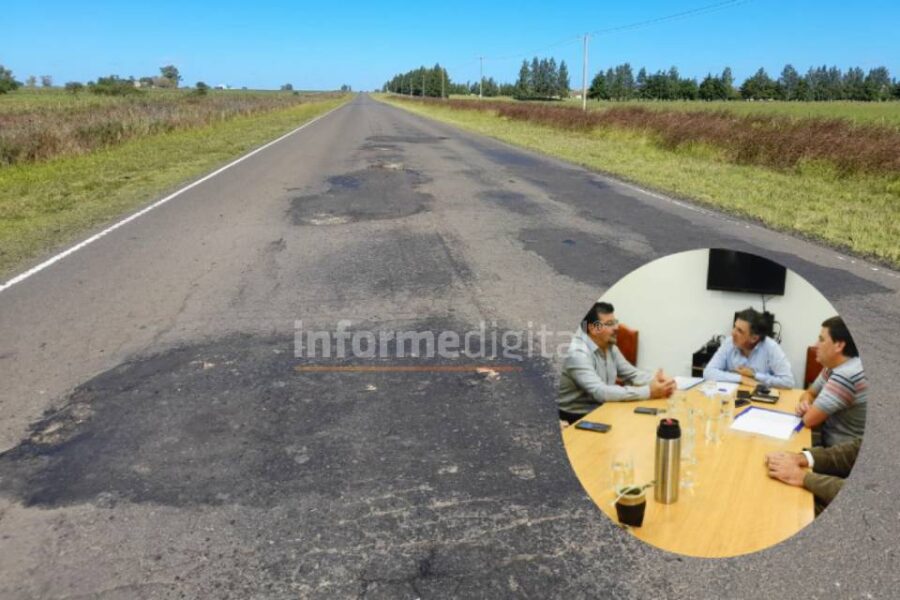 Denuncian falta de mantenimiento en rutas entrerrianas que podrían costar vidas
