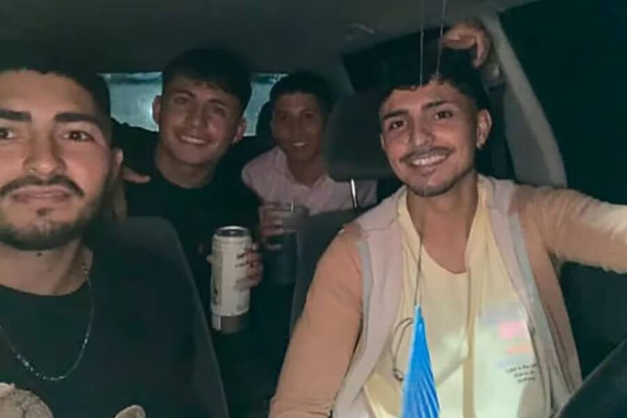 (En Entre Ríos) Dolor en la comunidad de Tabossi por los tres jóvenes que perdieron la vida en un accidente en la ruta 12