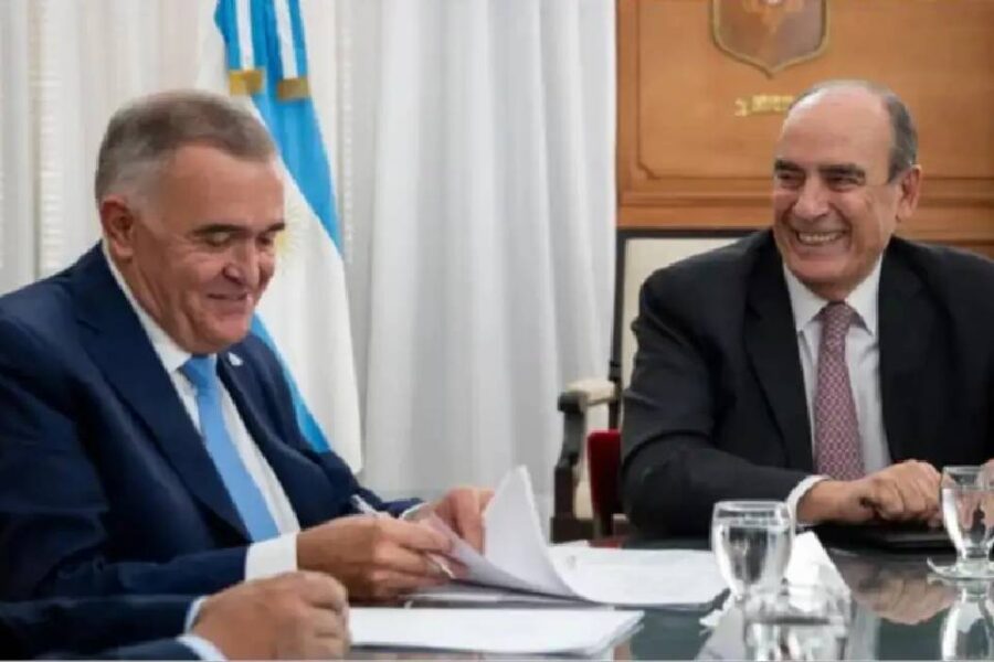 (Mención a Entre Ríos) Guillermo Francos continuó la ronda de reuniones con gobernadores con el tucumano Osvaldo Jaldo