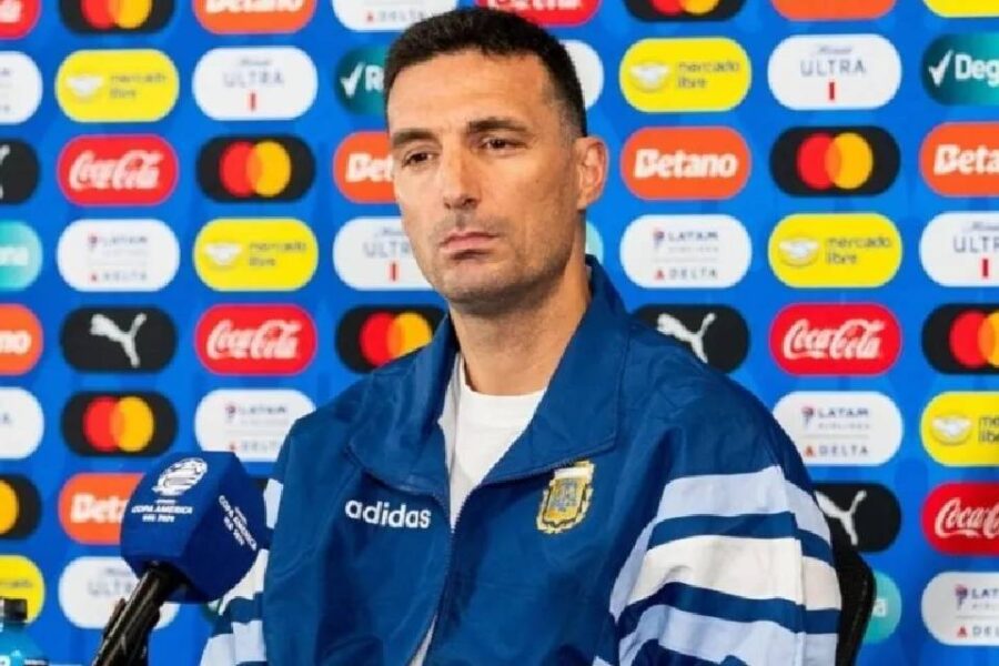 (Mención a futbolista entrerriano) La duda de Scaloni en la Selección Argentina frente a Chile por Copa América 2024