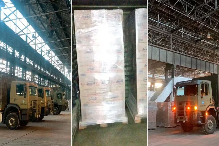 (Mención a Entre Ríos) El Gobierno le informará al juez Casanello que la leche en polvo que estaba en los dos depósitos ya fue distribuida