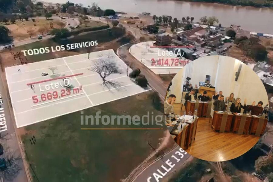 Concejales declararon público terrenos del Patito