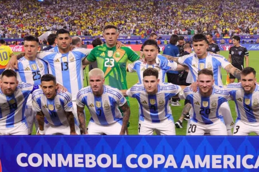 (Mención a futbolista entrerriano) El boletín de calificaciones de Argentina en la final ante Colombia