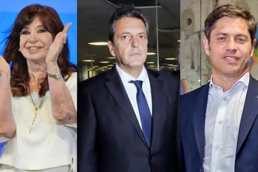 (Mención a Kueider y candidatos entrerrianos) CFK, Massa y Kicillof: peleas por protagonismo que chocan con el desafío de mantener la unidad