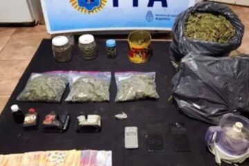 Desarticularon a una banda que hacía delivery de droga en Entre Ríos