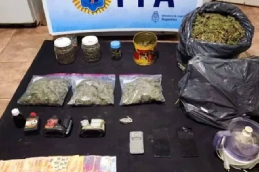 Desarticularon a una banda que hacía delivery de droga en Entre Ríos
