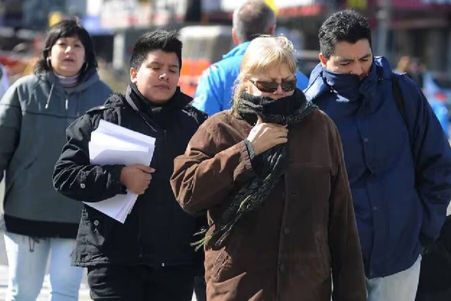 (Mención a Entre Ríos) Continúa la alerta por frío extremo en casi todo el país: se esperan temperaturas bajo cero