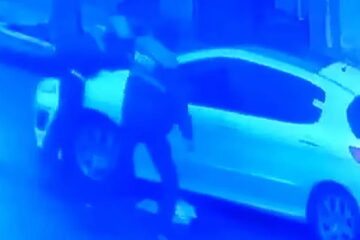 (En Entre Ríos) Borracho, atropelló a un agente de tránsito y circuló por más de 10 cuadras con su víctima sobre el capot del auto