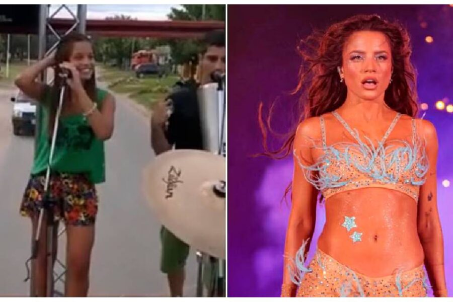 (Artista entrerriana) El exitoso ascenso de Emilia Mernes: se conoció un video inédito de ella cantando arriba de un camión en Nogoyá