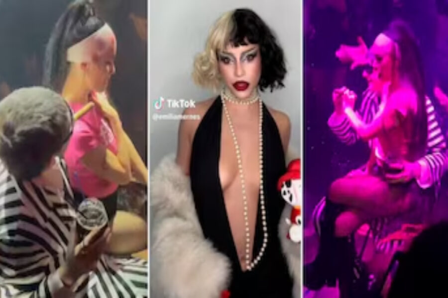 (Mención a cantante entrerriana) ¡Explotó Halloween! Lali Espósito, Dillom y otros músicos celebraron en pleno centro porteño