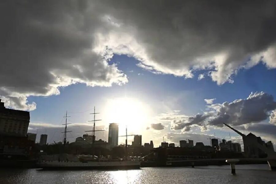 (Mención a Entre Ríos) Tras la amenaza de tormenta, vuelven las temperaturas agradables a la Ciudad de Buenos Aires