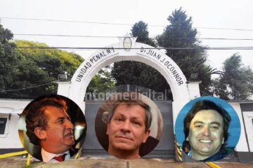 ¿Cómo es el lugar donde están alojados Urribarri, Báez y Aguilera?