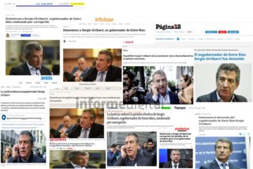 Así mostraron los medios nacionales la detención de Urribarri