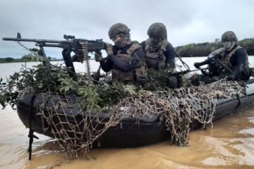 (En ejercicios del Ejército en Entre Ríos) Cómo es la búsqueda del sargento desaparecido en el Río Paraná