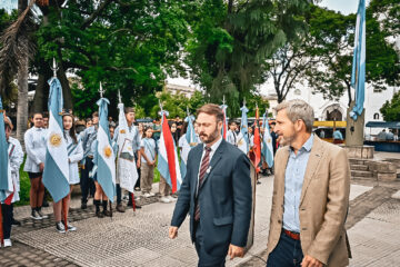 Frigerio en el bastión perdido del PJ entrerriano con palos a gestiones anteriores