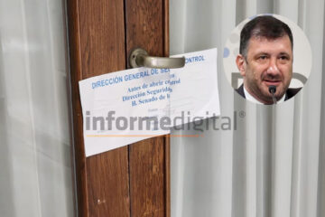 Otro golpe para Kueider: allanaron su despacho en el Senado