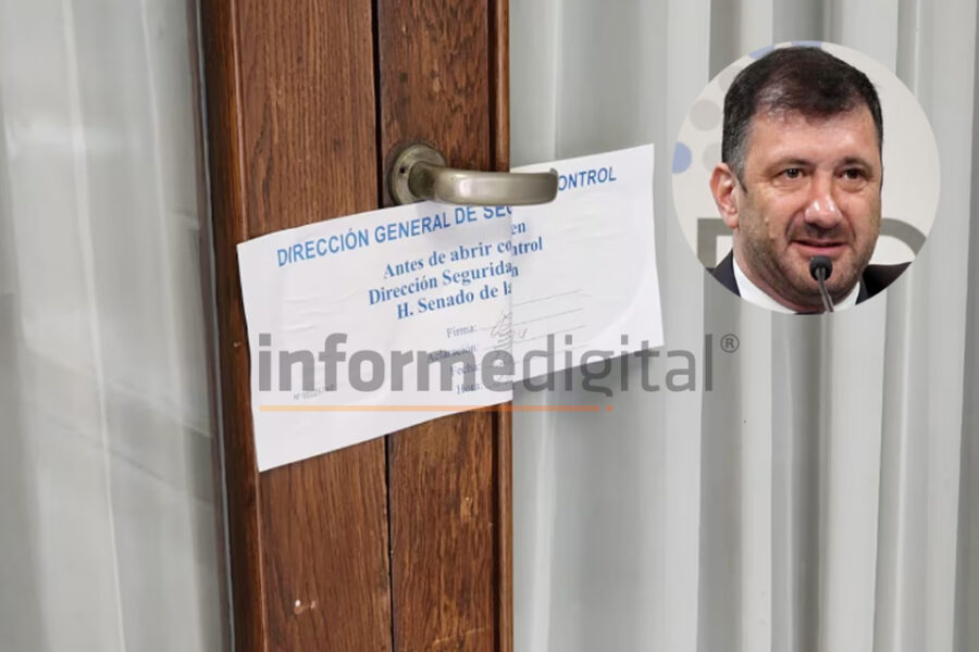 Otro golpe para Kueider: allanaron su despacho en el Senado