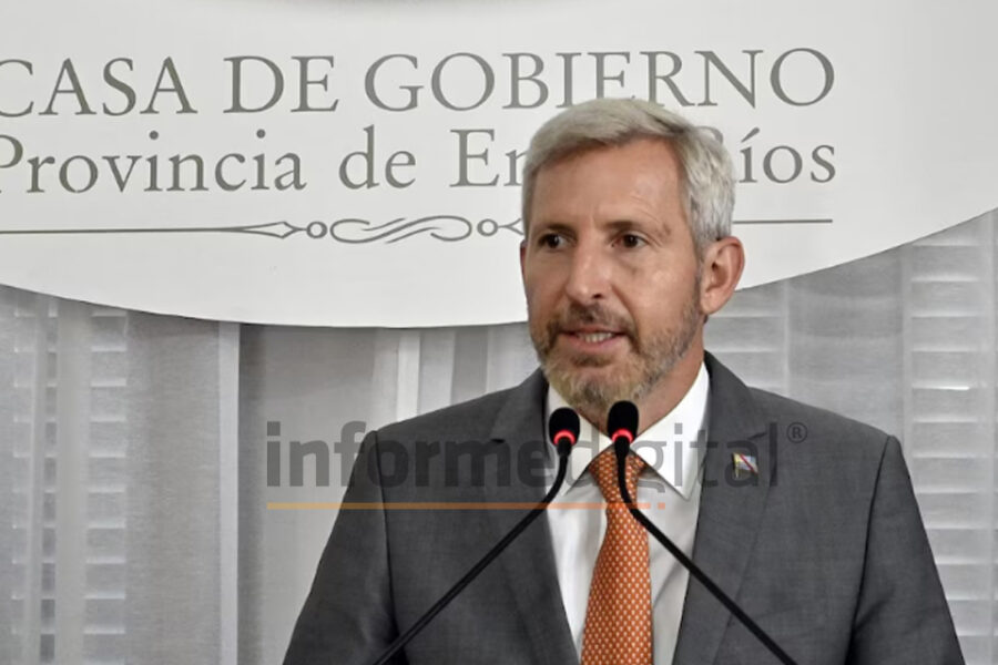 Frigerio celebró el equilibrio fiscal y anunció la baja de impuestos