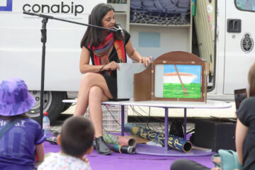 (Mención a Entre Ríos) Literatura sobre ruedas, un proyecto que lleva música, talleres y libros a todas las edades