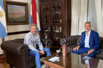 Frigerio recibió a Lara para avanzar con la modernización en el Tribunal de Cuentas