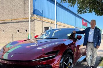 (Es entrerriano) La vida del dueño de la primera Ferrari de cuatro puertas que llegó a Argentina